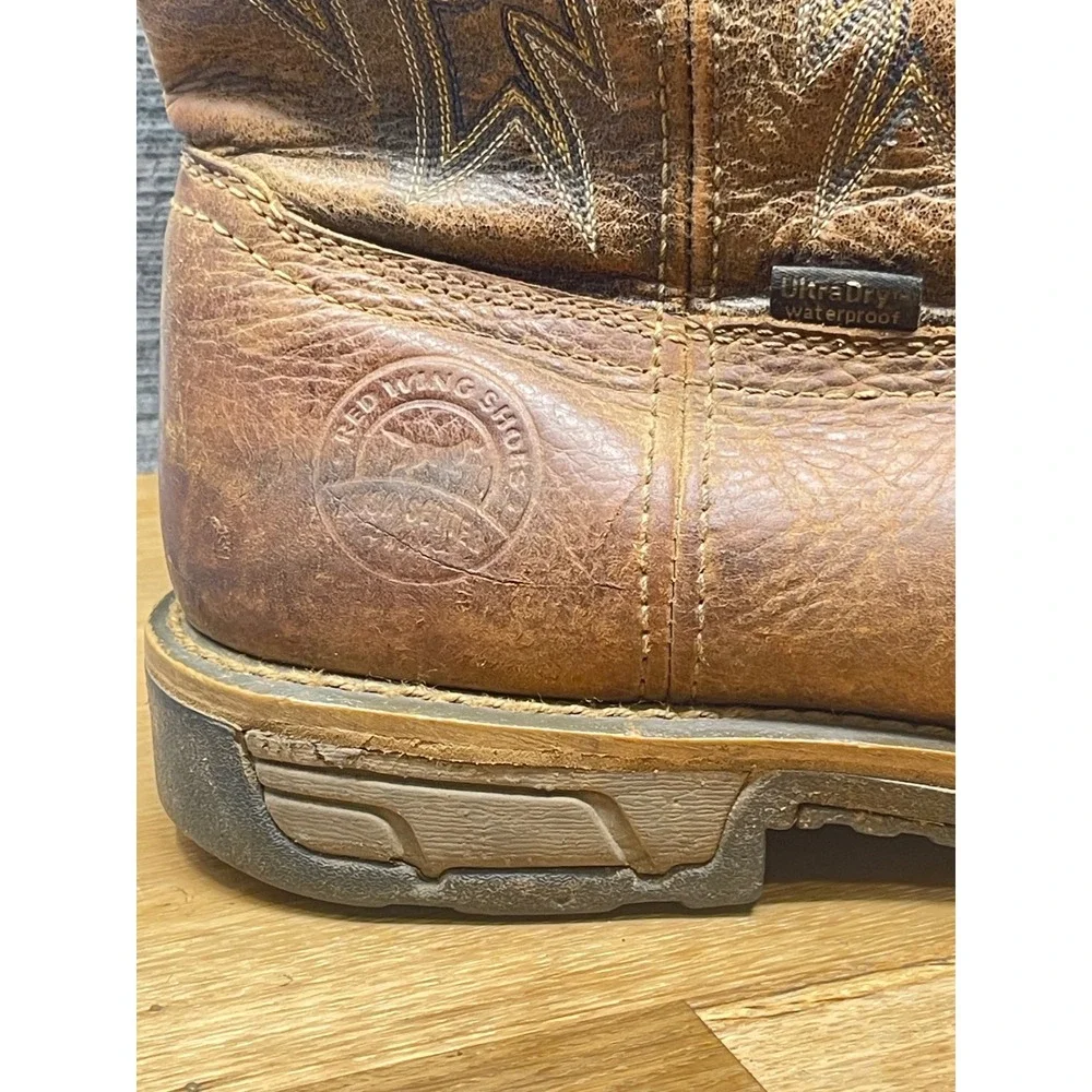 Irish Setter Marshall‎ Work Boots Men 11 Brown Leather Waterproof EH 83925 Soft